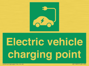 Electric vehicle charging point
